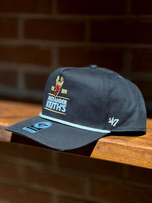 NEW - Black Rope Snapback