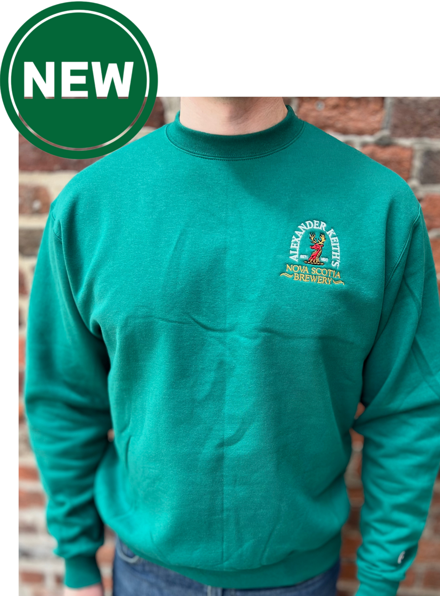 NOUVEAU - Pull à col rond rétro